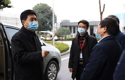 湖南省纪委书记傅奎调研开云体育生物疫情防控